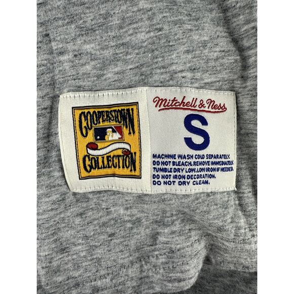 St. Louis Browns Mitchell & Ness MLB S Small Shirt Retro Team Gray Brown NWT - Picture 4 of 5